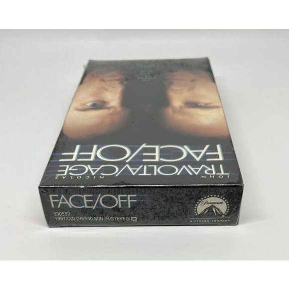 Face/Off VHS, 1997 Tape Movie Nicolas Cage John Travolta NEW SEALED - Picture 5 of 8